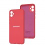 Чехол для Samsung Galaxy A04E (A042) Full camera розовый / barbie pink