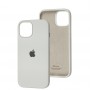 Чехол для iPhone 15 Square Full silicone white