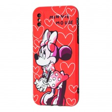 Чехол для iPhone X / Xs VIP Print Minnie Mouse