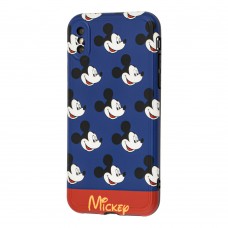 Чехол для iPhone X / Xs VIP Print Mickey синий