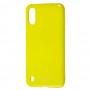 Чехол для Samsung Galaxy A01 (A015) Molan Cano глянец желтый