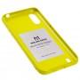 Чохол для Samsung Galaxy A01 (A015) Molan Cano глянець жовтий