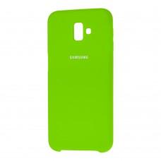 Чехол для Samsung Galaxy J6+ 2018 (J610) Silky зеленый 