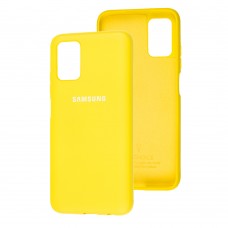 Чехол для Samsung Galaxy A03s (A037) Silicone Full желтый