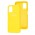 Чохол для Samsung Galaxy A03s (A037) Silicone Full жовтий