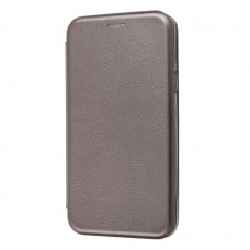 Чехол книжка Premium для Samsung Galaxy J7 (J700) /J7 Neo серый