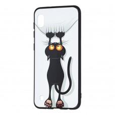 Чехол для Samsung Galaxy A10 (A105) Mix Fashion "cat"