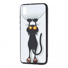 Чехол для Xiaomi Redmi 7A Mix Fashion "cat"