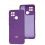 Чехол для Xiaomi Redmi 10C Silicone Full camera фиолетовый / purple