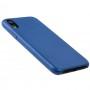 Чохол для iPhone Xr Leather classic "blue cobalt"