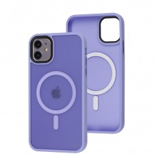 Чехол для iPhone 11 WAVE Matte Insane MagSafe light purple