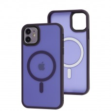 Чохол для iPhone 11 WAVE Matte Insane MagSafe deep purple