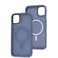 Чехол для iPhone 11 WAVE Matte Insane MagSafe sierra blue