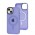 Чохол для iPhone 14 WAVE Matte Insane MagSafe light purple