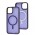 Чохол для iPhone 14 WAVE Matte Insane MagSafe deep purple