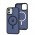 Чехол для iPhone 12/12 Pro WAVE Matte Insane MagSafe midnight blue