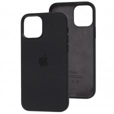 Чехол для iPhone 12 / 12 Pro Full Silicone case черный