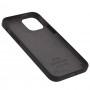 Чехол для iPhone 12 / 12 Pro Full Silicone case черный