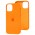 Чехол для iPhone 12 mini Full Silicone case kumquat