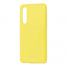 Чехол для Huawei P30 Molan Cano Jelly глянец желтый