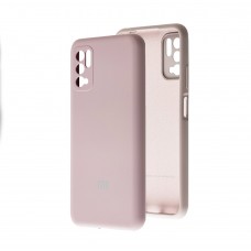 Чехол для Xiaomi Redmi Note 10 5G / Poco M3 Pro Full camera pink sand