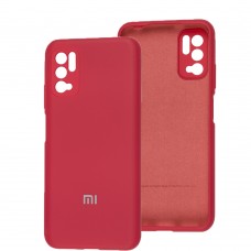 Чехол для Xiaomi Redmi Note 10 5G / Poco M3 Pro Full camera rose red