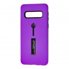 Чехол для Samsung Galaxy S10 (G973) Kickstand фиолетовый
