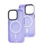 Чохол для iPhone 14 Pro WAVE Matte Colorful MagSafe light purple