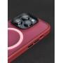 Чохол для iPhone 14 Pro Max WAVE Matte Colorful MagSafe red