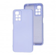 Чехол для Xiaomi Redmi 10 Wave colorful фиолетовый / light purple
