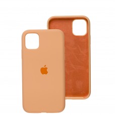 Чехол для iPhone 11 Silicone Full оранжевый / cantaloupe 
