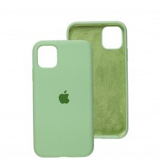 Чехол для iPhone 11 Silicone Full зеленый / pistachio