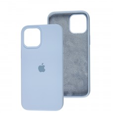 Чохол для iPhone 12 Pro Max Silicone Full блакитний / cloud blue