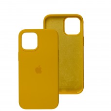Чохол для iPhone 12 Pro Max Silicone Full жовтий / sunflower