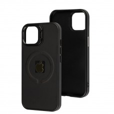 Чохол для iPhone 15 Logo Case MagSafe black