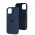 Чохол для iPhone 15 Logo Case MagSafe dark blue