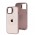 Чохол для iPhone 15 Logo Case MagSafe pink sand