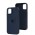 Чохол для iPhone 11 Logo Case MagSafe dark blue