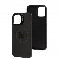 Чохол для iPhone 12 Pro Max Logo Case MagSafe black