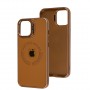 Чохол для iPhone 12 Pro Max Logo Case MagSafe brown