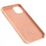 Чехол Silicone для iPhone 11 Premium case grapefruit