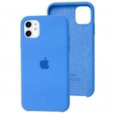 Чохол Silicone для iPhone 11 Premium case surf blue