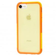 Чохол для iPhone 7/8 LikGus Mix Colour помаранчевий