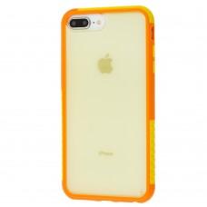 Чохол для iPhone 7 Plus / 8 LikGus Mix Colour помаранчевий