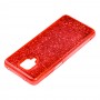 Чохол для Xiaomi Redmi Note 9s / 9 Pro Sparkle glitter червоний