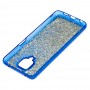Чохол для Xiaomi Redmi Note 9s / 9 Pro Sparkle glitter синій