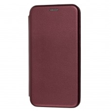Чехол книжка Premium для Samsung Galaxy M21 / M30s бордовый