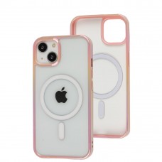 Чехол для iPhone 13 WAVE Blinding light MagSafe pink