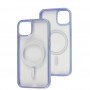 Чехол для iPhone 13 WAVE Blinding light MagSafe blue