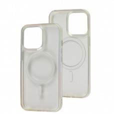 Чехол для iPhone 13 Pro WAVE Blinding light MagSafe transparent